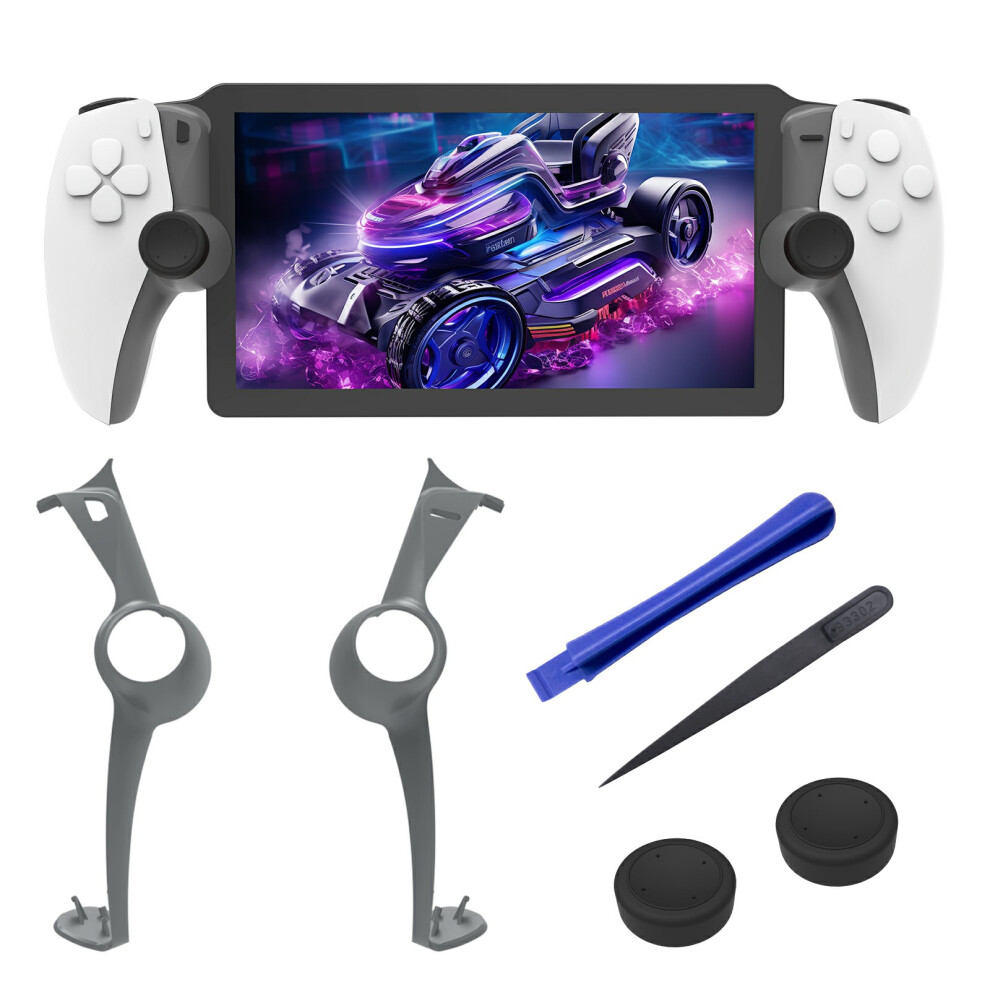 (Grey) P5203 For Playstation Portal 2Pcs Joystick Protect Grey 6914279673558