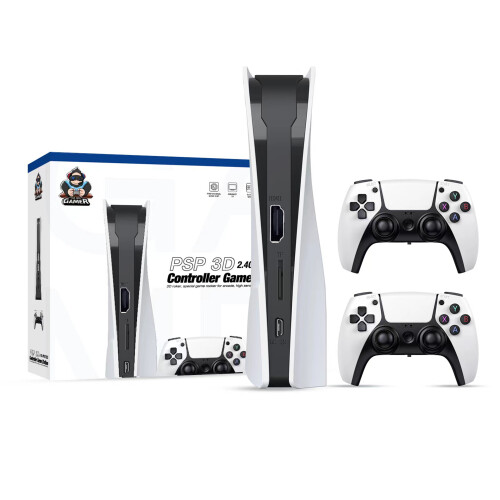 Game console  Game Station with 2 Gamepads for PSP