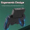 (White) Game console Q20 Handheld Game Console Retro Mini 5