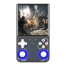 (Black) Game console R36 Ultra 128GB Retro 5.1 Inch HD Scr