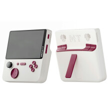 (Red) Game console E5 5.0-inch Retro Handheld Game Conso