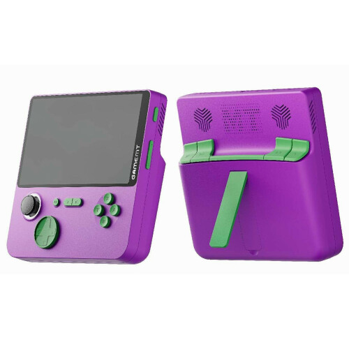 (Purple) Game console E5 5.0-inch Retro Handheld Game Conso