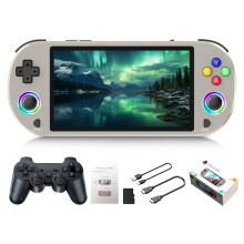 (Grey) Game console M22 128G Handheld Game Console Retro