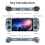 (Black) Game console RGB10 MAX3 Retro Handheld Game Consol 7