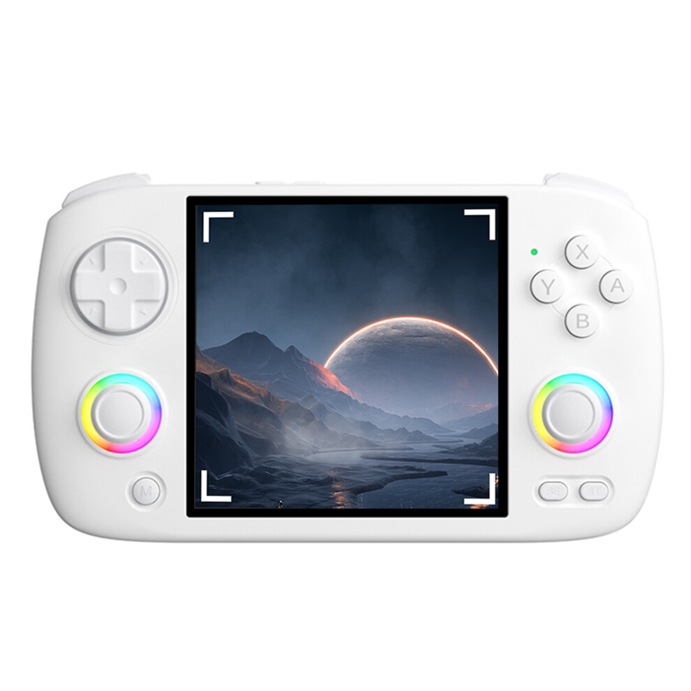 (White) Game console RG Cubexx 3.95-inch IPS Screen Quad-C-image-OPC-PJQBRWD-NEW