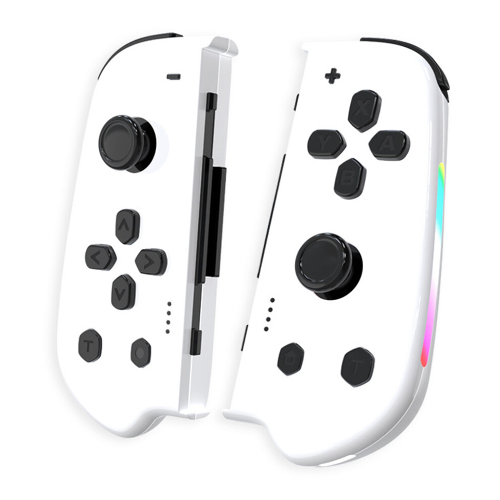 (White) Game Controller Ns055 1 Pair For Nintendo Switch W White 6914276252862