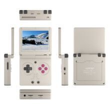 (Grey) Game console RG35XXSP 32G + 64G Retro Handheld Gam