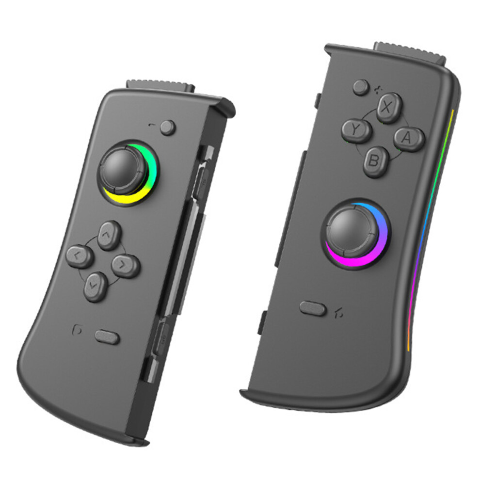 (Black) Game Controller For Nintendo Switch 6-Axis Gyro Vi Black 6914276274147