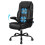 ELFORDSON ELFORDSON Massage Office Chair High-back Work Swivel PU Leather 1