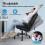 ELFORDSON ELFORDSON Massage Office Chair High-back Work Swivel PU Leather 4