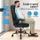ELFORDSON ELFORDSON Massage Office Chair High-back Work Swivel PU Leather 2