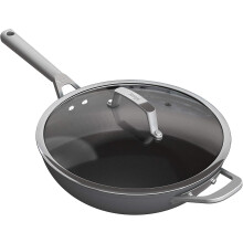 Ninja ZEROSTICK Premium Cookware 28cm Wok with Glass Lid, Long Lasting, Non Stic