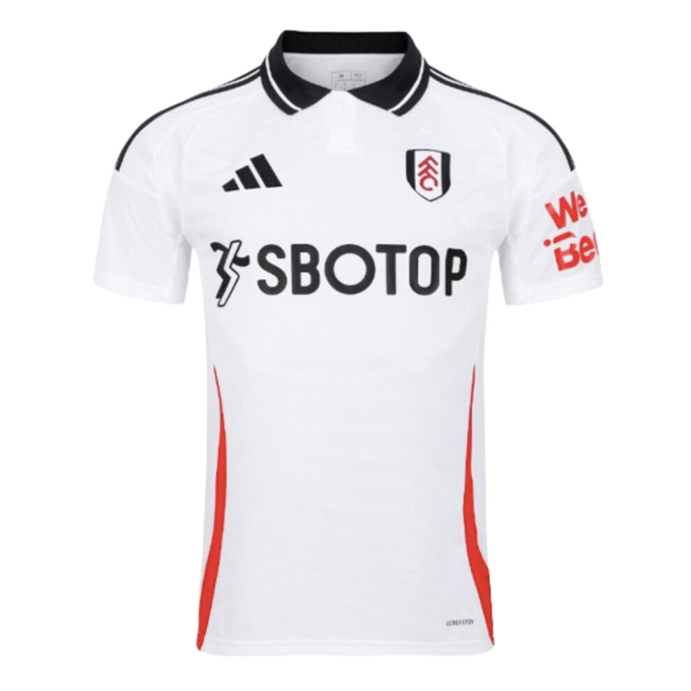 Adidas (Xl) 2024-2025 Fulham Home Shirt White