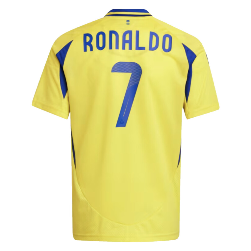 Adidas (Xxl) 2024-2025 Al Nassr Cristiano Ronaldo Home Shirt (Kids)
