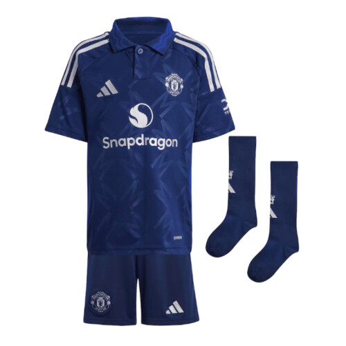 Adidas (5-6 Years) 2024-2025 Man Utd Away Mini Kit