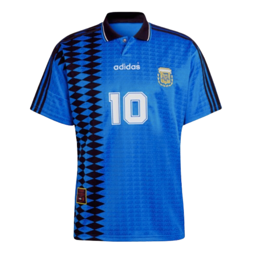 Adidas (Xxl) Argentina Diego Maradona 1994 Away Shirt Blue