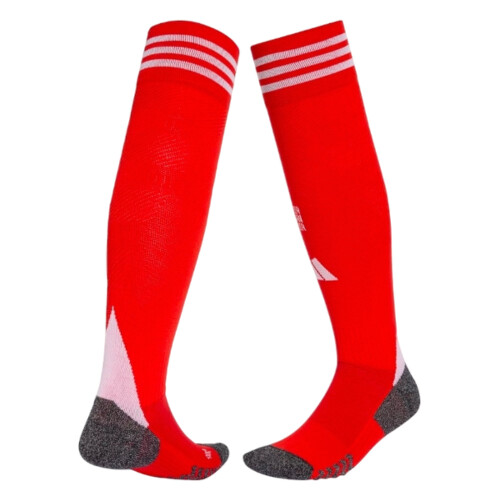 Adidas (LB) 2025-2026 Bayern Munich Home Socks (Red)