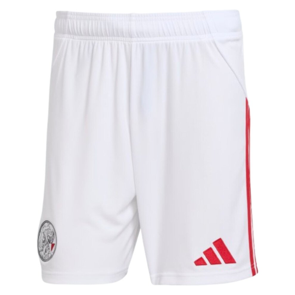 Adidas (Xxl) 2025-2026 Ajax Home Shorts (White) White