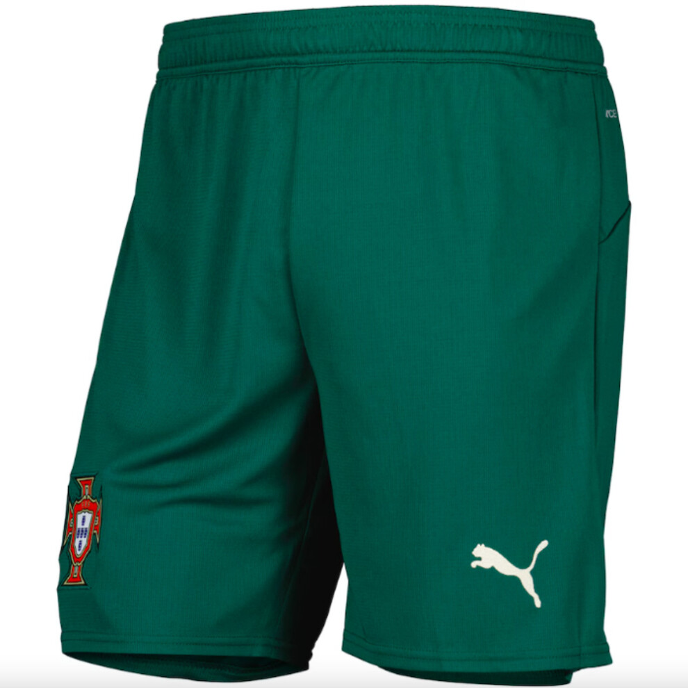 Puma (3Xl) 2025-2026 Portugal Home Shorts (Green) Green
