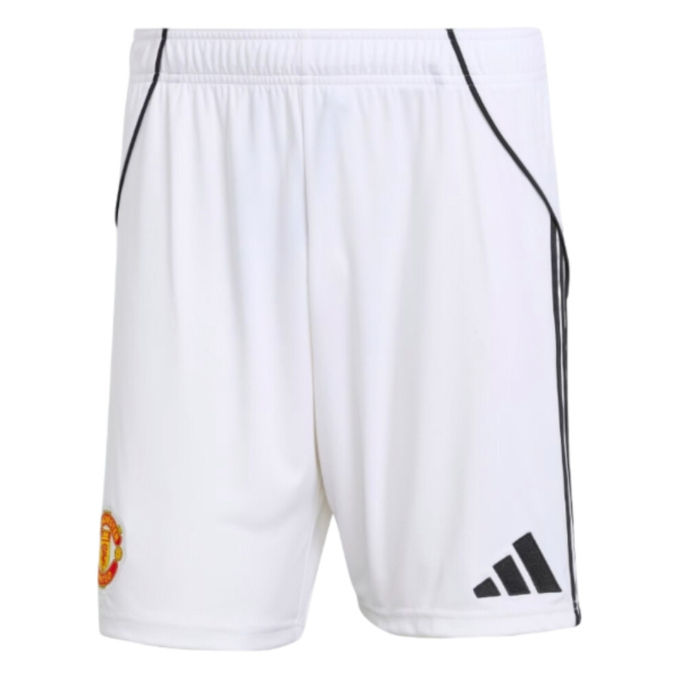 Adidas (3Xl) 2025-2026 Man Utd Home Shorts (White) White