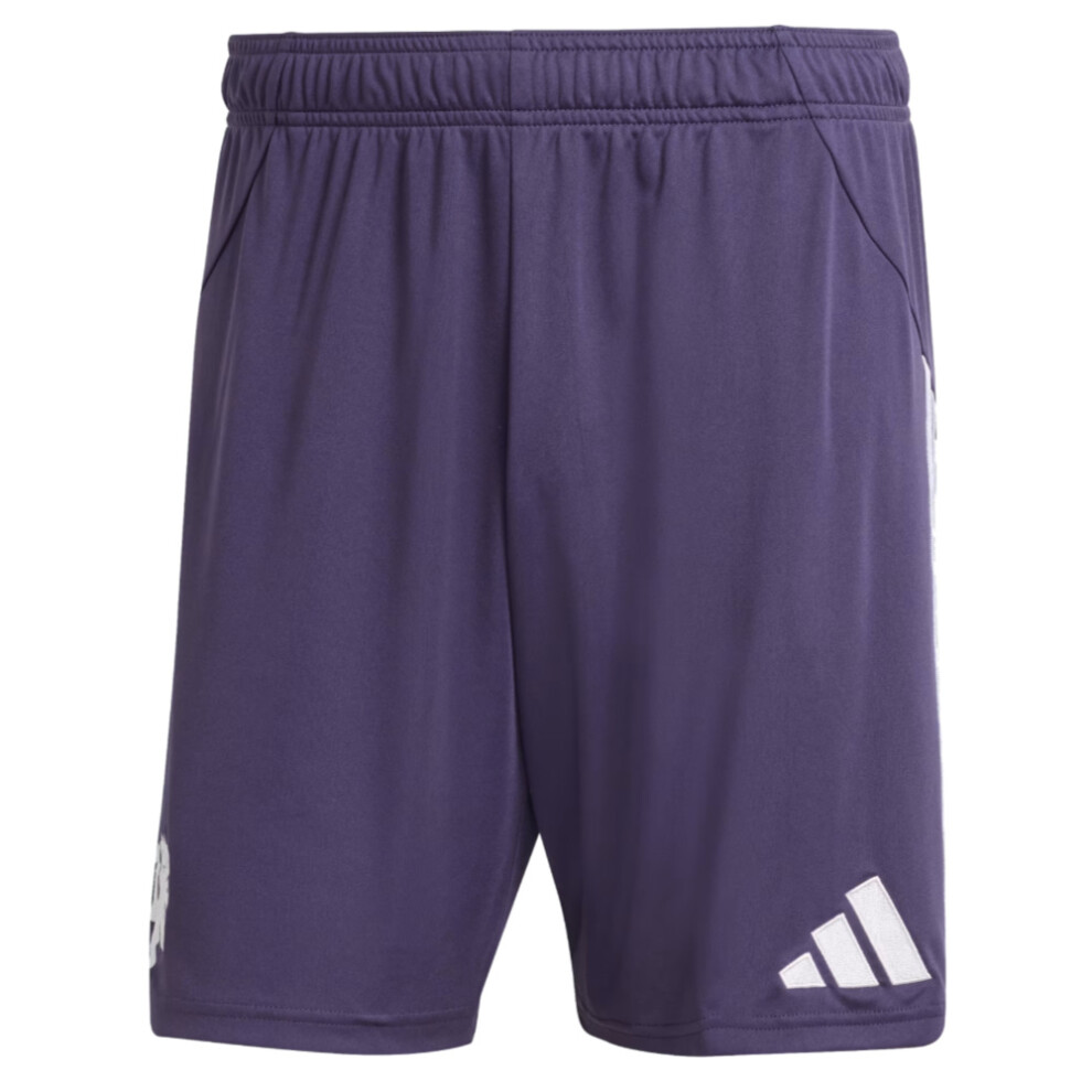 Adidas (Xl) 2025-2026 Man Utd Away Shorts (Aurora Plum)