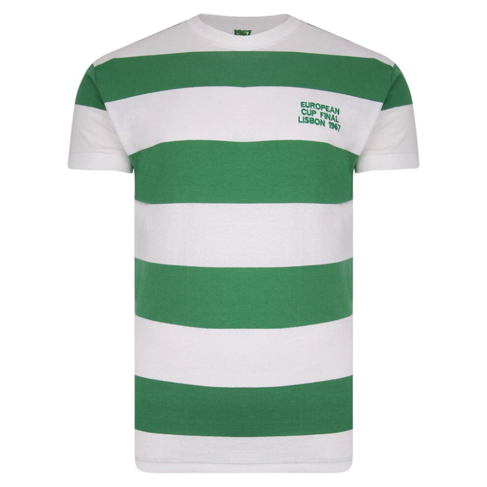 Score Draw (Xxl) Celtic 1967 European Cup Winners Retro Shirt Green