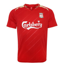 (XL) 2005-2006 Liverpool Home CL Retro Shirt