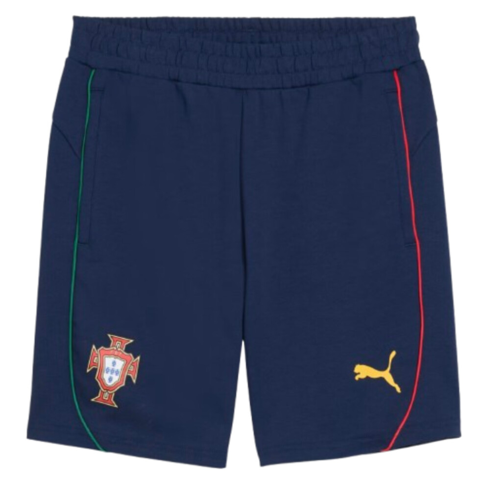 Puma (3Xl) 2025-2026 Portugal Casuals Shorts (Persian ) Blue