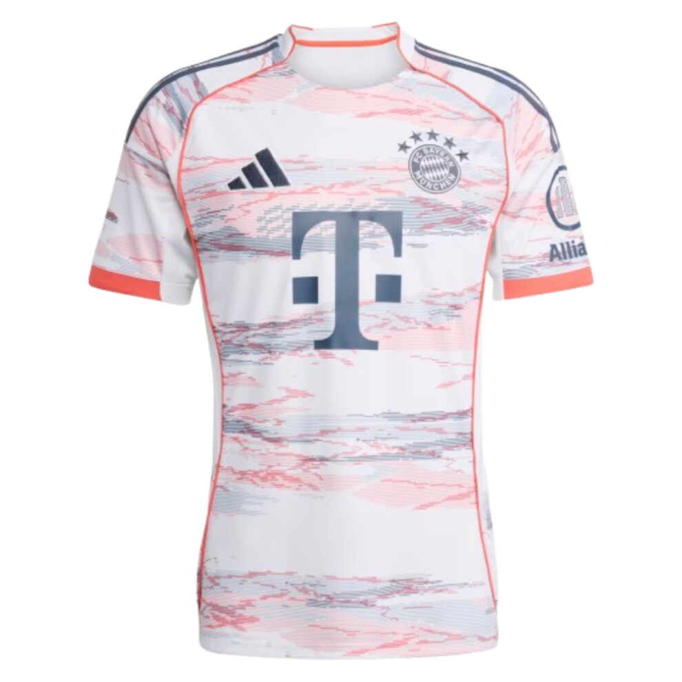 Adidas (L) 2025-2026 Bayern Munich Away Shirt White