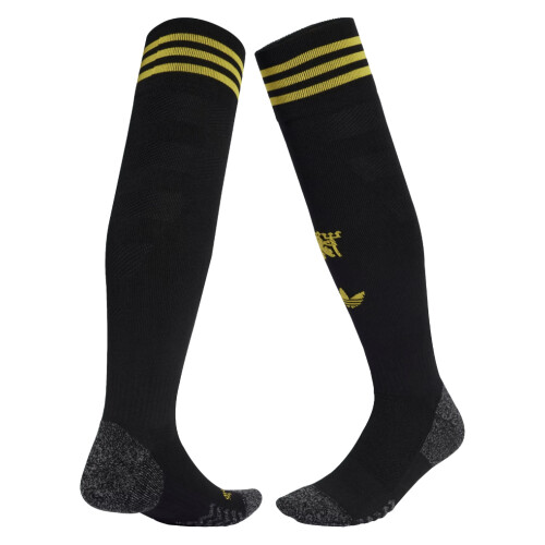 Adidas (LB) 2025-2026 Man Utd Third Socks (Black) 1