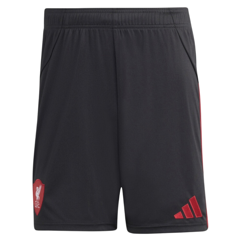 Adidas (L) 2025-2026 Liverpool Away Shorts (Black) Black