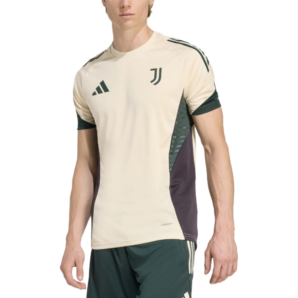Adidas (L) 2025-2026 Juventus Eu Training Jersey (Ecru Tint) White