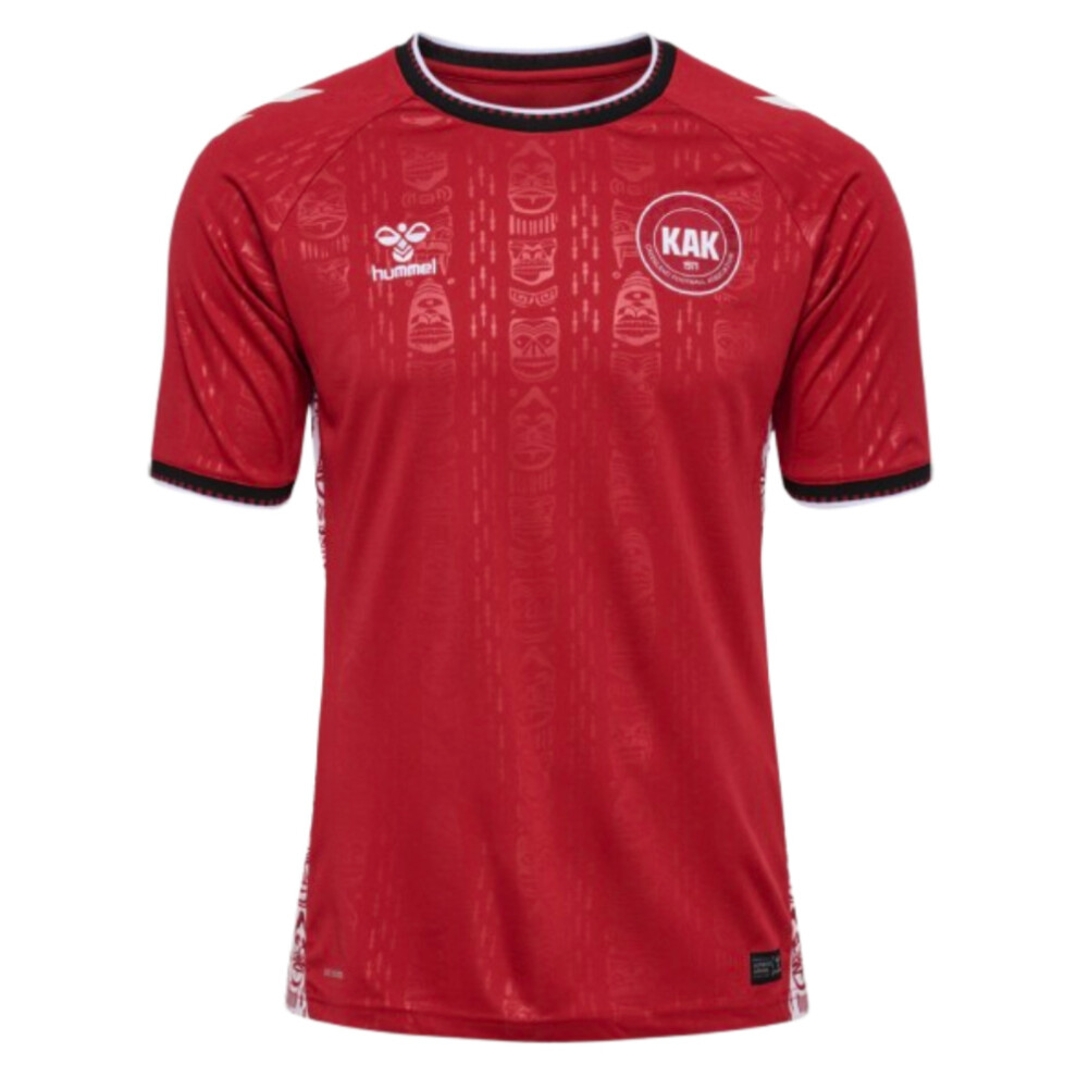 Hummel (3Xl) 2024-2025 Greenland Home Shirt Red