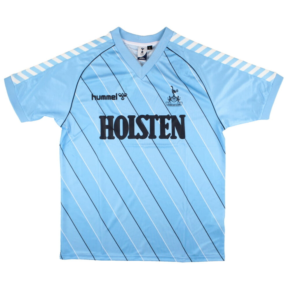 Hummel Tottenham Hotspur 1985/87 Retro Away Shirt Sky Blue - Image 3
