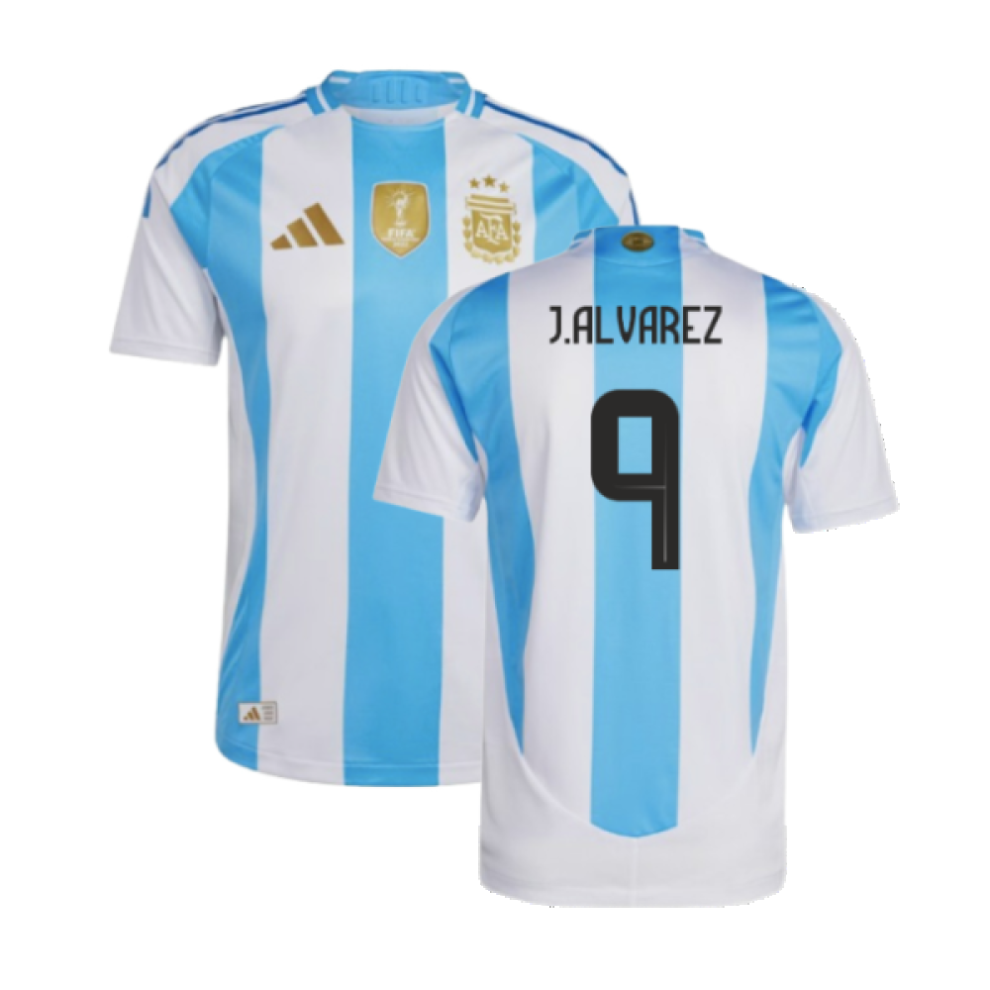 Adidas (Xs) 2024-2025 Argentina Authentic Home Shirt (J.alvarez 9)