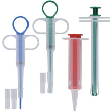 4pcs Pet Syringe Pet Pill Shooter Soft Tip Pet Tablet Feeder Reusable Medical Feeding Dispenser Tool for Cats Dogs