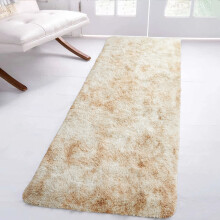 (60 x 220 cm (2 ft. x 7 ft. 2 in), Cream) Thick Large Shaggy Rugs for Living Room Nonslip Area Rug Soft Fluffy Bedroom Carpets