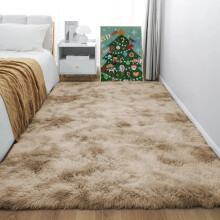 (120 x 170 cm (4ft x 5ft 6in), Beige) Thick Large Shaggy Rugs for Living Room Nonslip Area Rug Soft Fluffy Bedroom Carpets