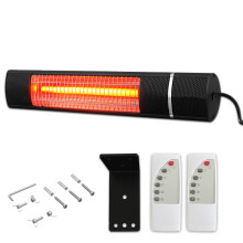 Wall Mounted Carbon Infrared Patio Heater 2000W | Outdoor & Indoor Electric Heater