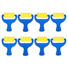 Home and Garden Parts Paint Sponges 8pcs Foam Brayer Brush Roller Set for Painting Smooth Surfaces #CN/251024/18610