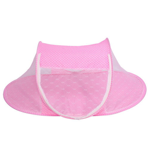 Baby Infant Foldable Nursery Sleep Play Crib Bed