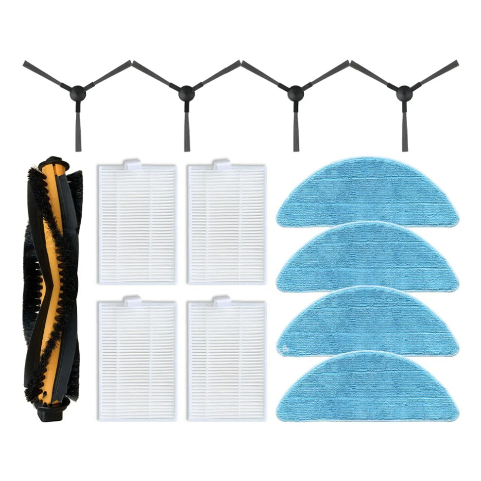 Bluebot Xboost Fő Oldalsó KeféHez, Hepa SzűRőS Felmosó KendőHöZ-image