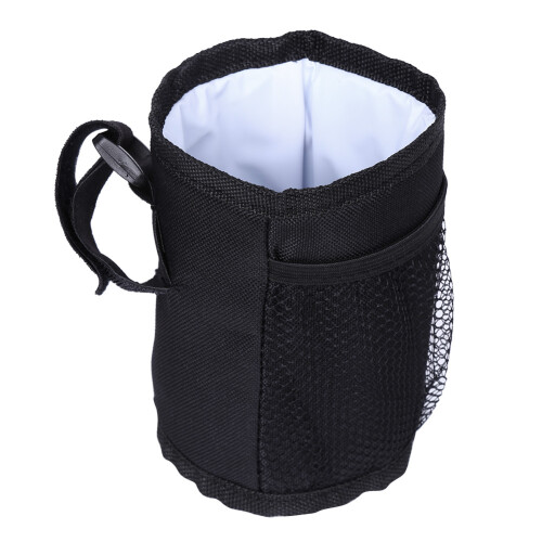 1pc Black Color Drink Water Bottle Universal 1