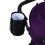 1pc Black Color Drink Water Bottle Universal 8