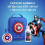 Marvel Captain America Eau De Toilette Spray 100ml Set 3 Pieces 2
