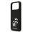 Karl Lagerfeld Liquid Silicone Case for iPhone 17 Pro Max 6.9" Black 2