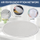 Airfryer Accessoires RVS Oliespatscherm 19CM 7