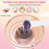 Mini Cotton Candy Maker with Sugar Scoop Pink, EU Plug 5