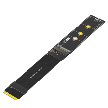 Upgradeversie 180 graden NGFF M.2 M-Key NVME SSD-verlengkabel