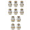 10Pcs Replacement Coil Heads Mesh Z2 0.2Ohm 3